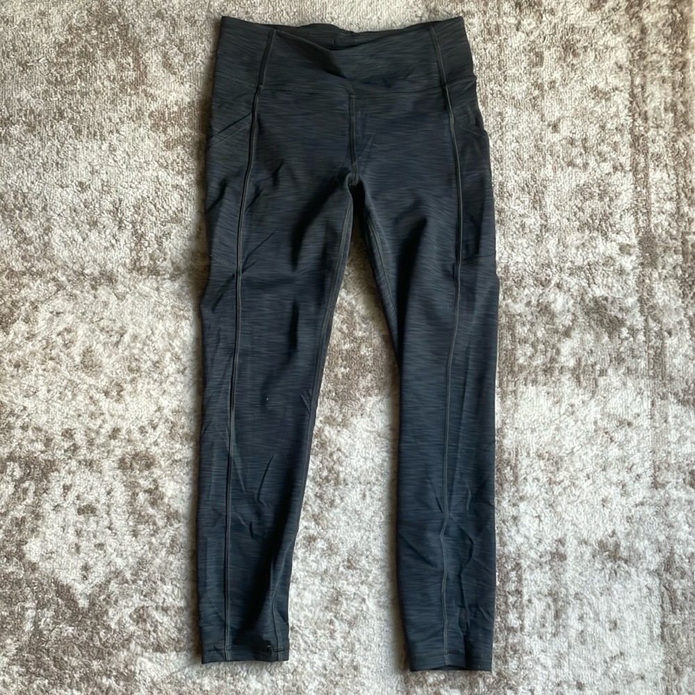 lululemon athletica heathered gray High-Rise Leggings